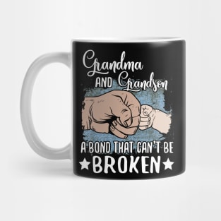 Grandma And Grandson A Bond That Can't Be Broken Mug